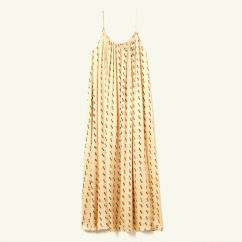 H&M Premium Silk Blend Maxi Dress - Picture 2 of 3